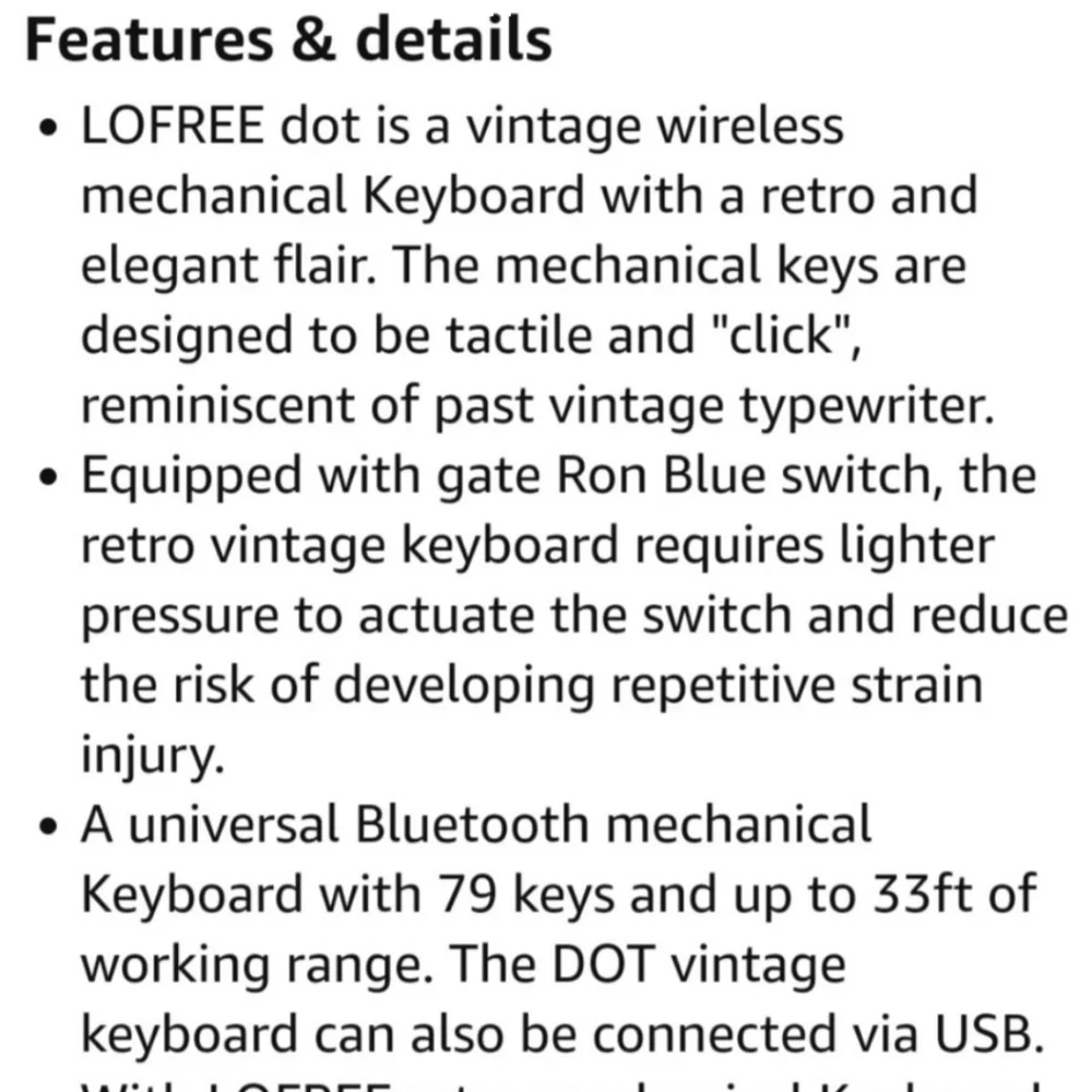 NWOT mechanical keyboard